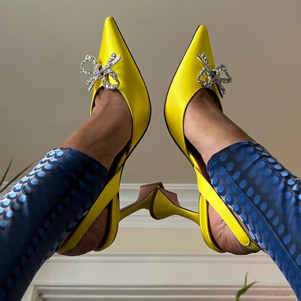 Amina Muaddi ROSIE Slingbacks - Picture 3 of 9